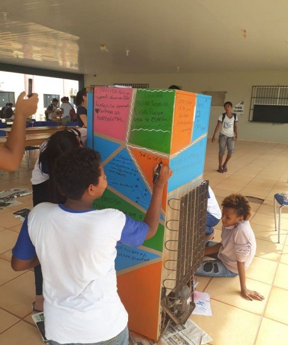 Cuiabá ganha mais uma Geladeiroteca por meio de projeto de incentivo à leitura 